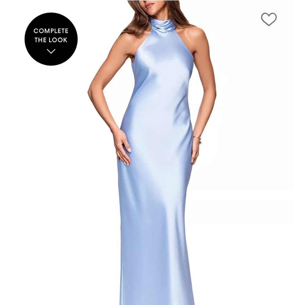 Aqua Bloomingdale’s Exclusive Sleeveless Satin Gown
